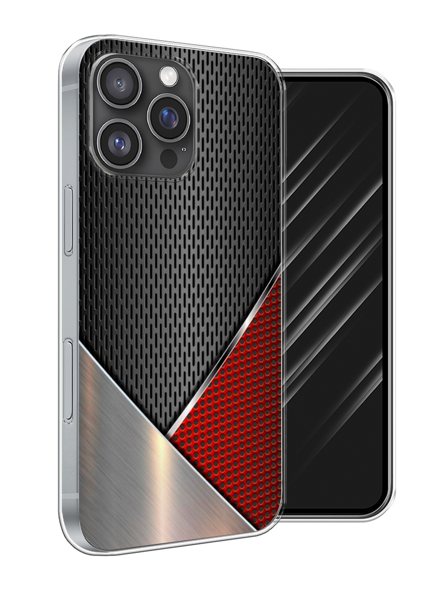 Чехол Awog на Apple iPhone 16 Pro Max "Стальной металл", Черный;красный;серебристый, 16350-1
Чехол Awog на Apple iPhone 16 Pro Max "Стальной металл", Черный;красный;серебристый, 16350-1