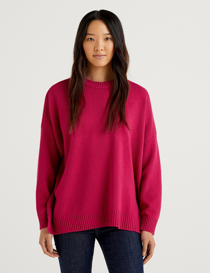 Джемпер женский United Colors of Benetton 21A_1244D1N53 фиолетовый L, 21A_1244D1N53
Джемпер женский United Colors of Benetton 21A_1244D1N53 фиолетовый L, 21A_1244D1N53
