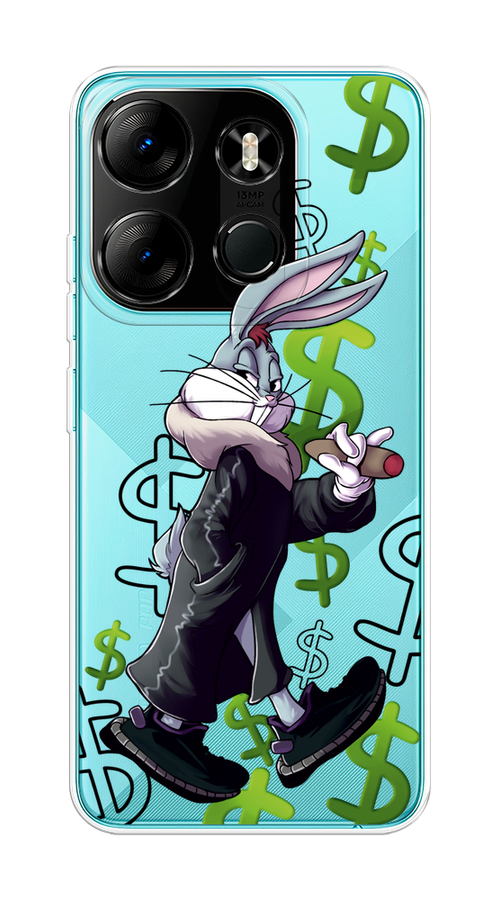 Чехол на Tecno Spark Go 2023/Infinix Smart 7 "Rich Bugs Bunny", Зеленый;черный;голубой, 3103750-6
Чехол на Tecno Spark Go 2023/Infinix Smart 7 "Rich Bugs Bunny", Зеленый;черный;голубой, 3103750-6
