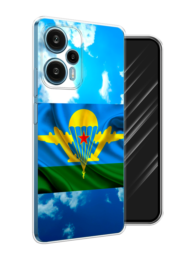Чехол Awog на Xiaomi Redmi Note 12 Turbo "ВДВ флаг в небесах", Синий;зеленый;желтый, 318450-5
Чехол Awog на Xiaomi Redmi Note 12 Turbo "ВДВ флаг в небесах", Синий;зеленый;желтый, 318450-5