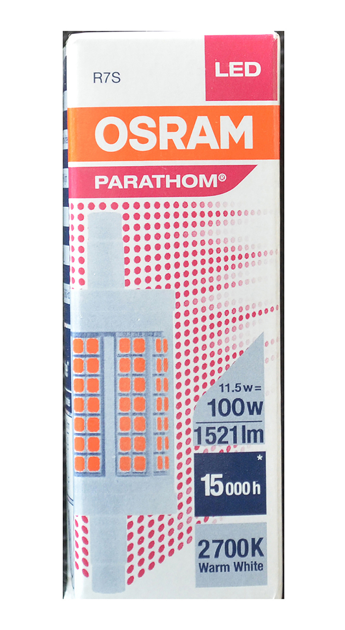 Лампочка светодиодная OSRAM двухцокол R7s 78mm R7s 12Вт 220В 1521Лм 2700К Теплый белый 1шт, Трубка линейная двухцокольная R7s 78mm R7s 12Вт 220В 1521Лм 2700К
Лампочка светодиодная OSRAM двухцокол R7s 78mm R7s 12Вт 220В 1521Лм 2700К Теплый белый 1шт, Трубка линейная двухцокольная R7s 78mm R7s 12Вт 220В 1521Лм 2700К