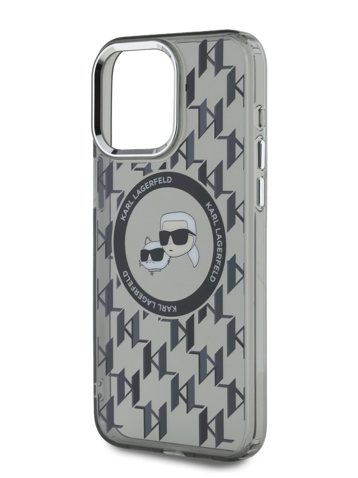Чехол Karl Lagerfeld для iPhone 15 Pro с MagSafe и металлической рамкой, черный
Чехол Karl Lagerfeld для iPhone 15 Pro с MagSafe и металлической рамкой, черный
