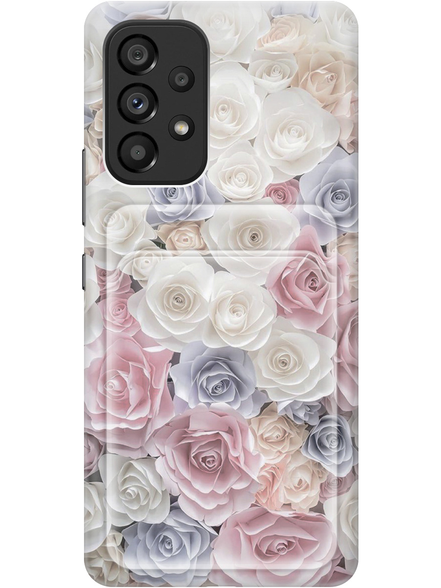 Силиконовый чехол на Samsung Galaxy A53 5G с рисунком "Пастельные розы", Белый;розовый;серый, 20012006
Силиконовый чехол на Samsung Galaxy A53 5G с рисунком "Пастельные розы", Белый;розовый;серый, 20012006