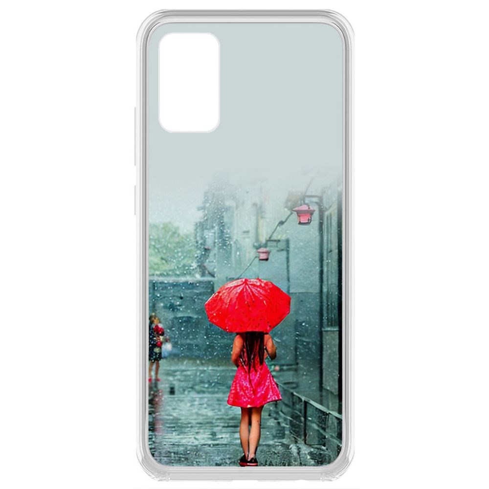 Чехол-накладка Krutoff Clear Case Красный зонтик для Samsung Galaxy A02s (A025), Прозрачный
Чехол-накладка Krutoff Clear Case Красный зонтик для Samsung Galaxy A02s (A025), Прозрачный