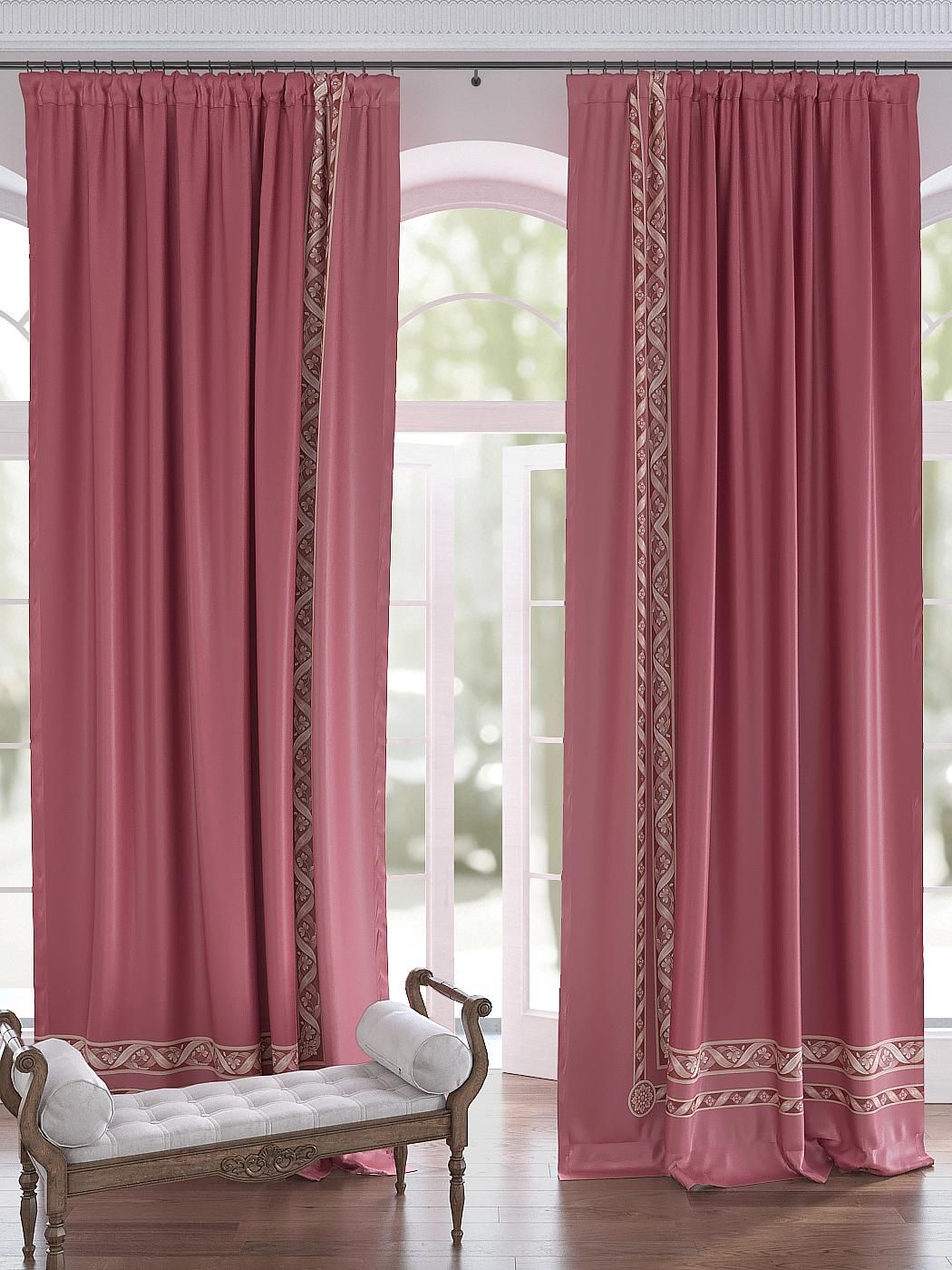 Комплекты штор AT HOME / шторы в комнату 150х280 см / Лифронса (розовый), 750330
Комплекты штор AT HOME / шторы в комнату 150х280 см / Лифронса (розовый), 750330