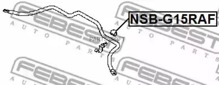 FEBECT NSBG15RAF NSB-G15RAF_втулка стабилизатора переднего центральная!\ Renault Logan, Da
FEBECT NSBG15RAF NSB-G15RAF_втулка стабилизатора переднего центральная!\ Renault Logan, Da