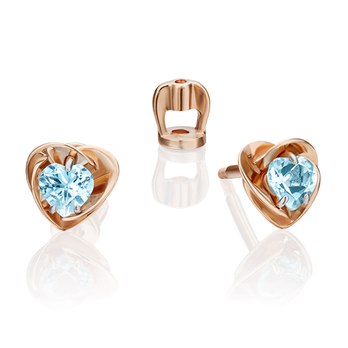 Серьги-пусеты из красного золота с топазом PLATINA jewelry 02-4402-00-201-1110-57_0, 02-4402-00-201-1110-57_0 
Серьги-пусеты из красного золота с топазом PLATINA jewelry 02-4402-00-201-1110-57_0, 02-4402-00-201-1110-57_0