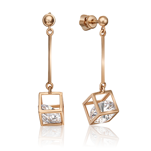 Серьги из красного золота с фианитом PLATINA jewelry 02-4382-00-501-1110-38_0, 02-4382-00-501-1110-38_0
Серьги из красного золота с фианитом PLATINA jewelry 02-4382-00-501-1110-38_0, 02-4382-00-501-1110-38_0
