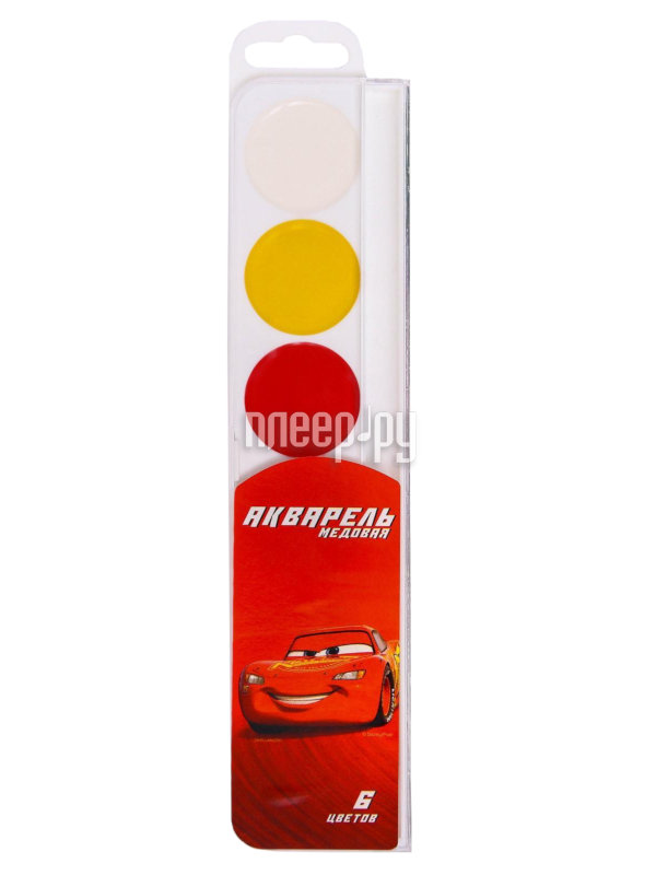 Акварель медовая Disney Тачки 6 цветов, без кисти 4846908, Белый;желтый;красный;зеленый;синий;черный
Акварель медовая Disney Тачки 6 цветов, без кисти 4846908, Белый;желтый;красный;зеленый;синий;черный