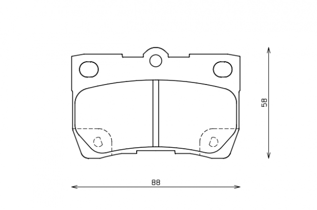 Комплект тормозных колодок Endless EP422SSY 
Комплект тормозных колодок Endless EP422SSY