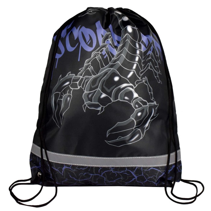 Мешок для обуви Феникс сублимация светоотражающая полоса Скорпион 480 х 360 мм, 10236667
Мешок для обуви Феникс сублимация светоотражающая полоса Скорпион 480 х 360 мм, 10236667