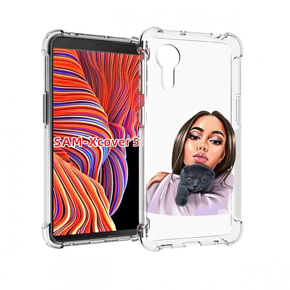 Чехол MyPads нарисованная-девушка-с-котом женский для Samsung Galaxy Xcover 5, Прозрачный, Tocco
Чехол MyPads нарисованная-девушка-с-котом женский для Samsung Galaxy Xcover 5, Прозрачный, Tocco