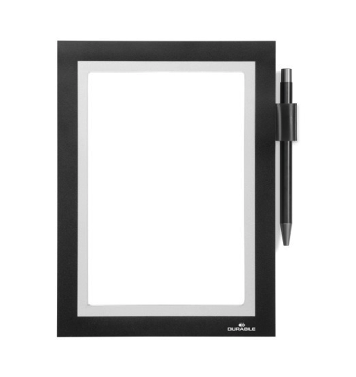 Рамка информационная самоклеящаяся Durable Duraframe Note, A5 Черный, Duraframe Note, A5 Черный
Рамка информационная самоклеящаяся Durable Duraframe Note, A5 Черный, Duraframe Note, A5 Черный