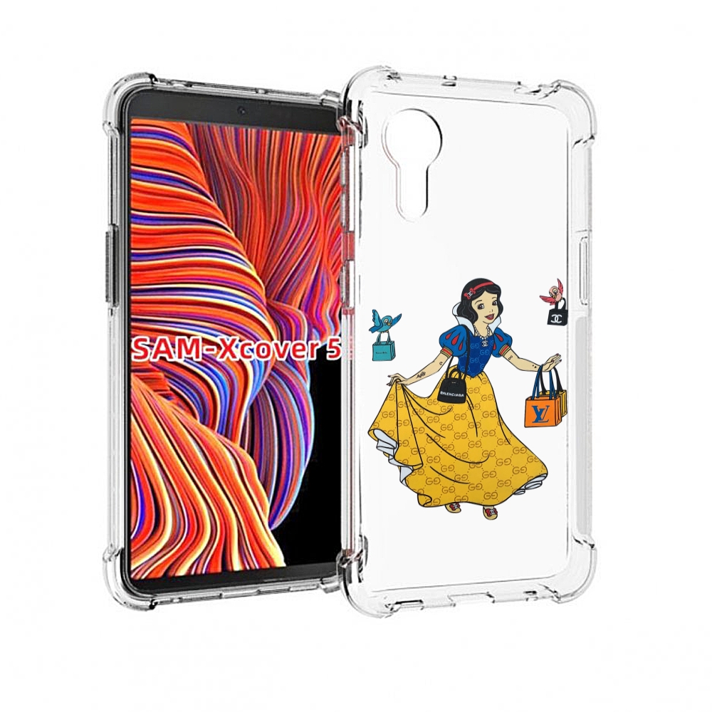 Чехол MyPads модная-принцесса женский для Samsung Galaxy Xcover 5, Прозрачный, Tocco
Чехол MyPads модная-принцесса женский для Samsung Galaxy Xcover 5, Прозрачный, Tocco