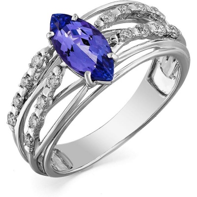 Кольцо из белого золота с танзанитом и бриллиантами р. 18 Master Brilliant 1-107-609-31, 1-107-609-31
Кольцо из белого золота с танзанитом и бриллиантами р. 18 Master Brilliant 1-107-609-31, 1-107-609-31