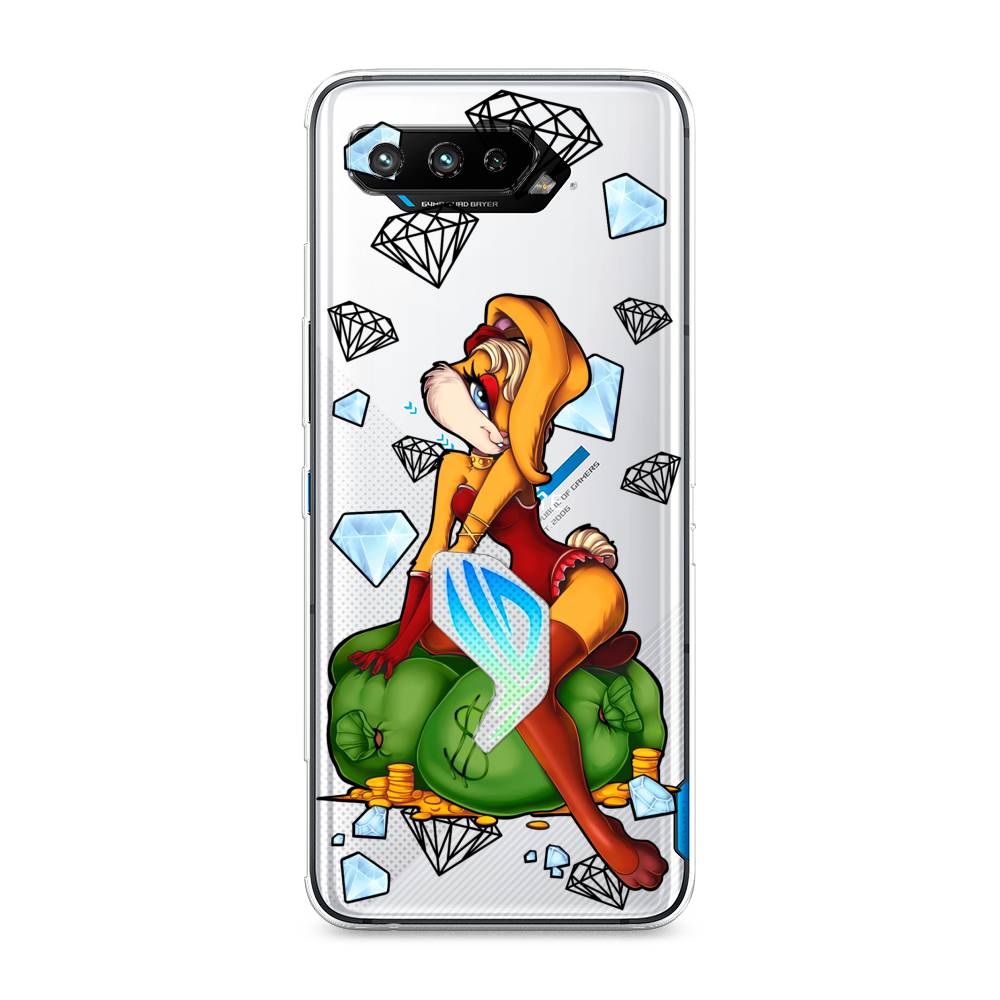 Чехол на Asus ROG Phone 5 "Лола Банни с бриллиантами", Красный;оранжевый;зеленый, 44550-6
Чехол на Asus ROG Phone 5 "Лола Банни с бриллиантами", Красный;оранжевый;зеленый, 44550-6