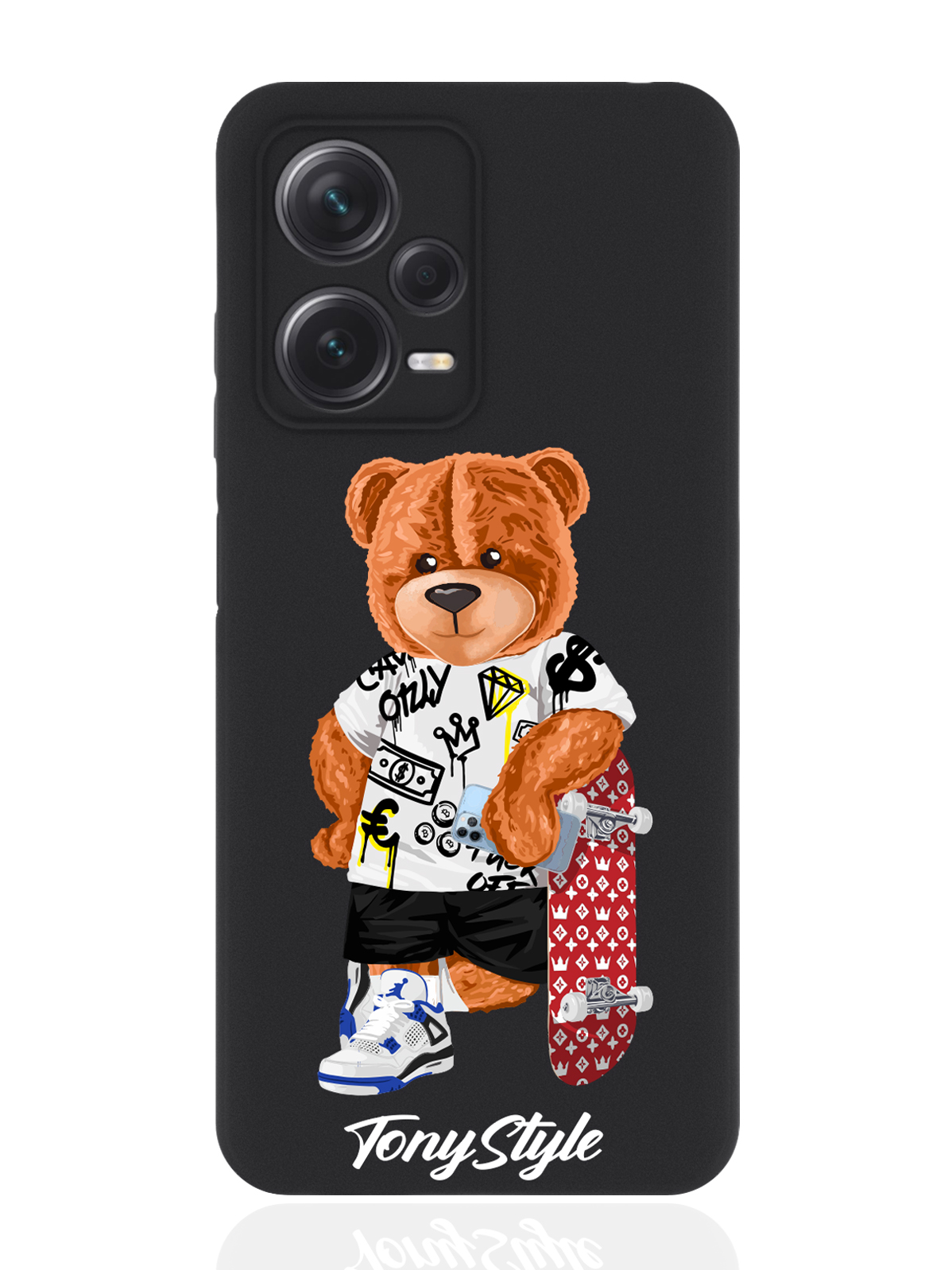 Чехол для Xiaomi Redmi Note 12 Pro Plus (5G) Tony Style со скейтом черный, Коричневый;черный;красный
Чехол для Xiaomi Redmi Note 12 Pro Plus (5G) Tony Style со скейтом черный, Коричневый;черный;красный