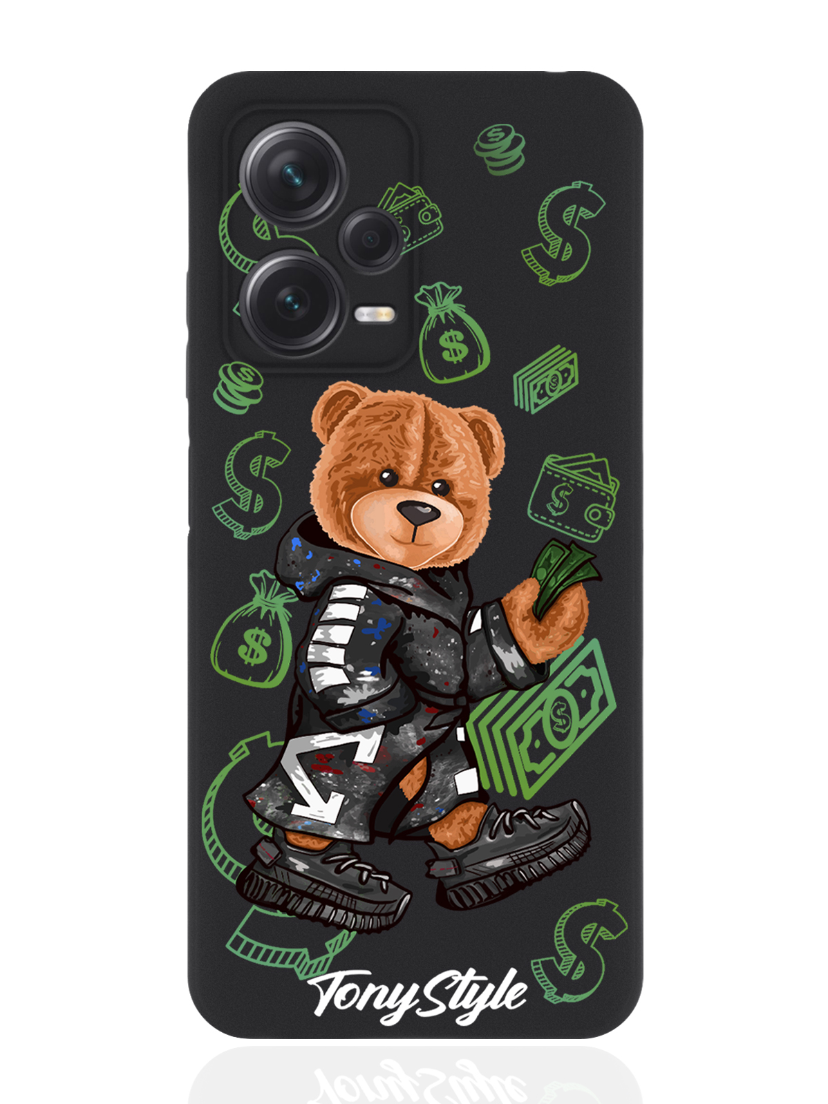 Чехол для Xiaomi Redmi Note 12 Pro Plus (5G) Tony Style Деньги черный, Коричневый;черный;зеленый
Чехол для Xiaomi Redmi Note 12 Pro Plus (5G) Tony Style Деньги черный, Коричневый;черный;зеленый