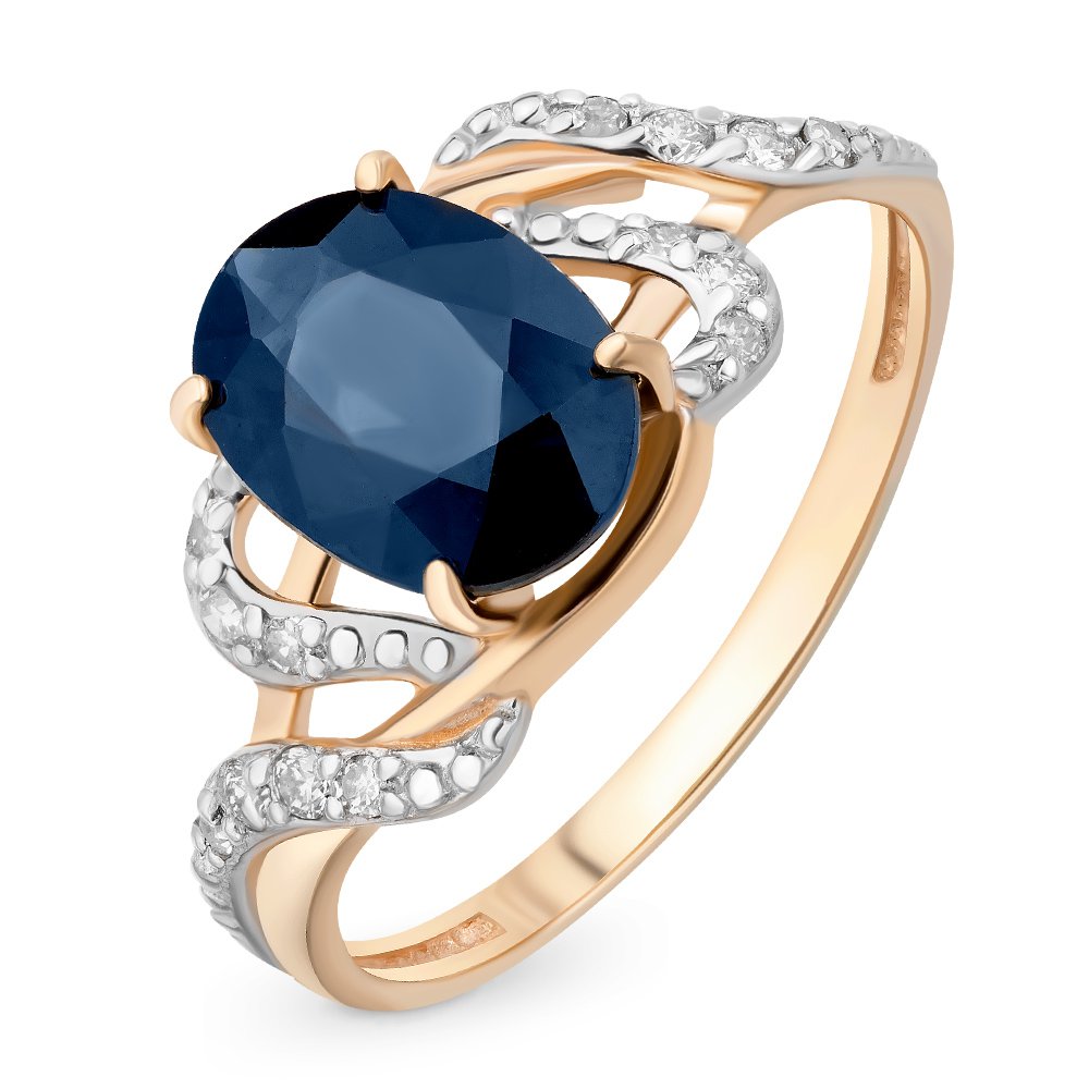 Кольцо женское из красного золота с сапфиром, бриллиантом 585Gold 101010720, р, 101010720
Кольцо женское из красного золота с сапфиром, бриллиантом 585Gold 101010720, р, 101010720