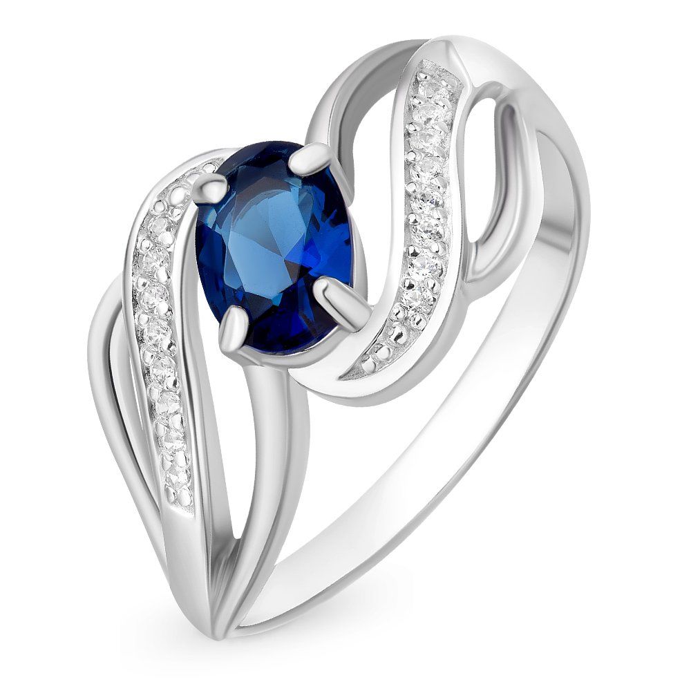 Кольцо женское из белого золота с сапфиром, бриллиантом 585Gold 101011756, р. 18,5, 101011756
Кольцо женское из белого золота с сапфиром, бриллиантом 585Gold 101011756, р. 18,5, 101011756
