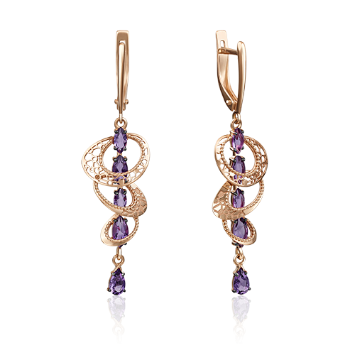 Серьги из красного золота с аметистом PLATINA jewelry 02-4210-00-203-1110-57_0, 02-4210-00-203-1110-57_0
Серьги из красного золота с аметистом PLATINA jewelry 02-4210-00-203-1110-57_0, 02-4210-00-203-1110-57_0