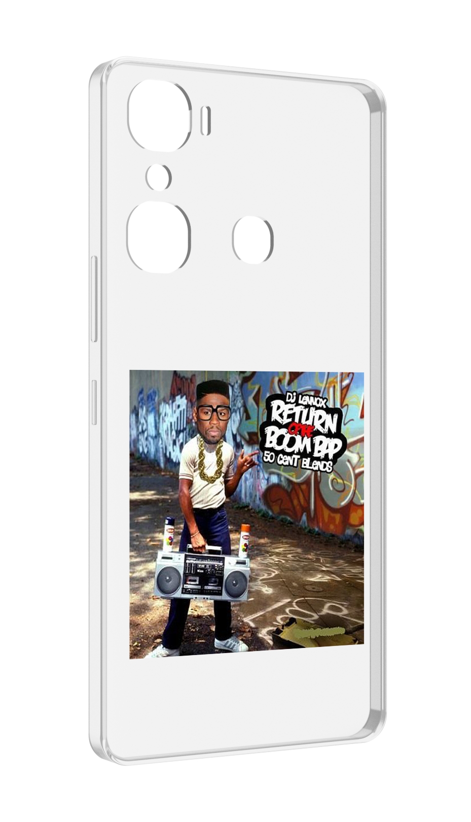 Чехол MyPads 50 Cent & DJ Lennox - Return Of The Boom Bap для Infinix Hot 12 Pro, Прозрачный, Tocco
Чехол MyPads 50 Cent & DJ Lennox - Return Of The Boom Bap для Infinix Hot 12 Pro, Прозрачный, Tocco