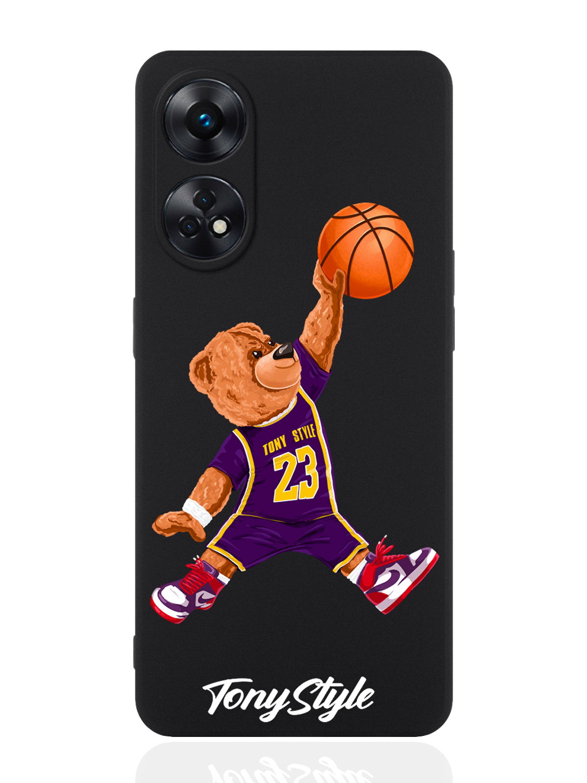 Чехол для Oppo Reno 8T Tony Style баскетболист с мячом черный, Фиолетовый;коричневый;желтый;оранжевый
Чехол для Oppo Reno 8T Tony Style баскетболист с мячом черный, Фиолетовый;коричневый;желтый;оранжевый