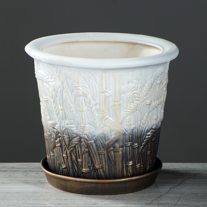 Керамика ручной работы Камыш, бело-золотой, керамика, 5 л, "Камыш", бело-золотой, керамика, 5 л
Керамика ручной работы Камыш, бело-золотой, керамика, 5 л, "Камыш", бело-золотой, керамика, 5 л