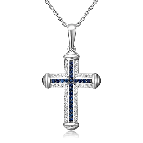 Кулон из белого золота PLATINA jewelry 03-0447-00-105-1120-30, бриллиант/сапфир, 03-0447-00-105-1120-30
Кулон из белого золота PLATINA jewelry 03-0447-00-105-1120-30, бриллиант/сапфир, 03-0447-00-105-1120-30