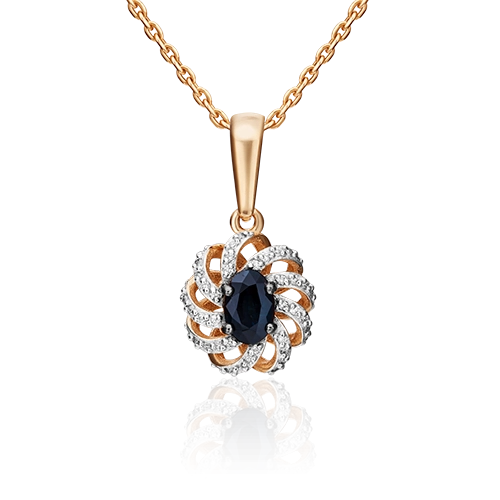 Кулон из красного золота PLATINA jewelry 03-0436-00-105-1110-30, бриллиант/сапфир, 03-0436-00-105-1110-30
Кулон из красного золота PLATINA jewelry 03-0436-00-105-1110-30, бриллиант/сапфир, 03-0436-00-105-1110-30