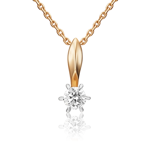 Подвеска из комбинированного золота с бриллиантом PLATINA jewelry 03-0150-00-101-1111-30, 03-0150-00-101-1111-30
Подвеска из комбинированного золота с бриллиантом PLATINA jewelry 03-0150-00-101-1111-30, 03-0150-00-101-1111-30