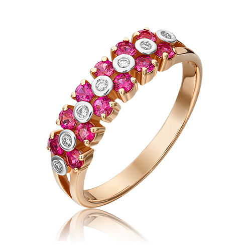 Кольцо из золота р. 17 PLATINA jewelry 01-0371-00-107-1110-30, бриллиант\рубин, 01-0371-00-107-1110-30
Кольцо из золота р. 17 PLATINA jewelry 01-0371-00-107-1110-30, бриллиант\рубин, 01-0371-00-107-1110-30