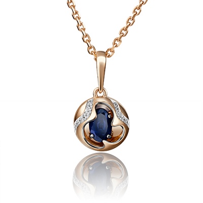 Кулон из красного золота PLATINA jewelry 03-2842-00-105-1110-30, бриллиант/сапфир, 03-2842-00-105-1110-30
Кулон из красного золота PLATINA jewelry 03-2842-00-105-1110-30, бриллиант/сапфир, 03-2842-00-105-1110-30