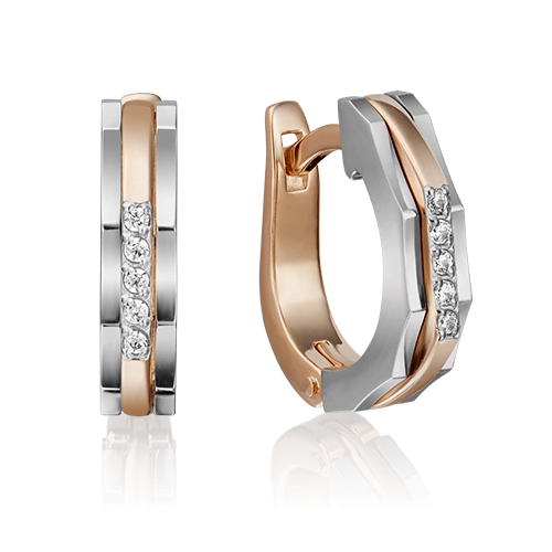 Серьги из комбинированного золота с бриллиантом PLATINA jewelry 02-4286-00-101-1111-30, 02-4286-00-101-1111-30
Серьги из комбинированного золота с бриллиантом PLATINA jewelry 02-4286-00-101-1111-30, 02-4286-00-101-1111-30