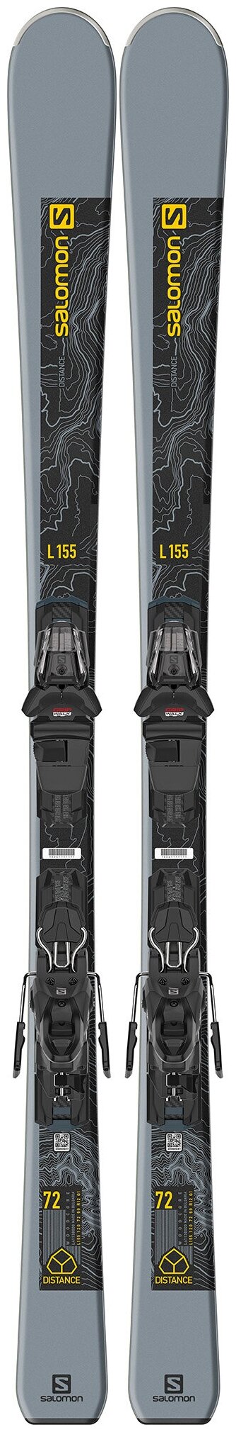 SALOMON Distance E 72 + M10 GW, 122-73-102мм, 165см, с креплением M10 GW L41175300165
SALOMON Distance E 72 + M10 GW, 122-73-102мм, 165см, с креплением M10 GW L41175300165