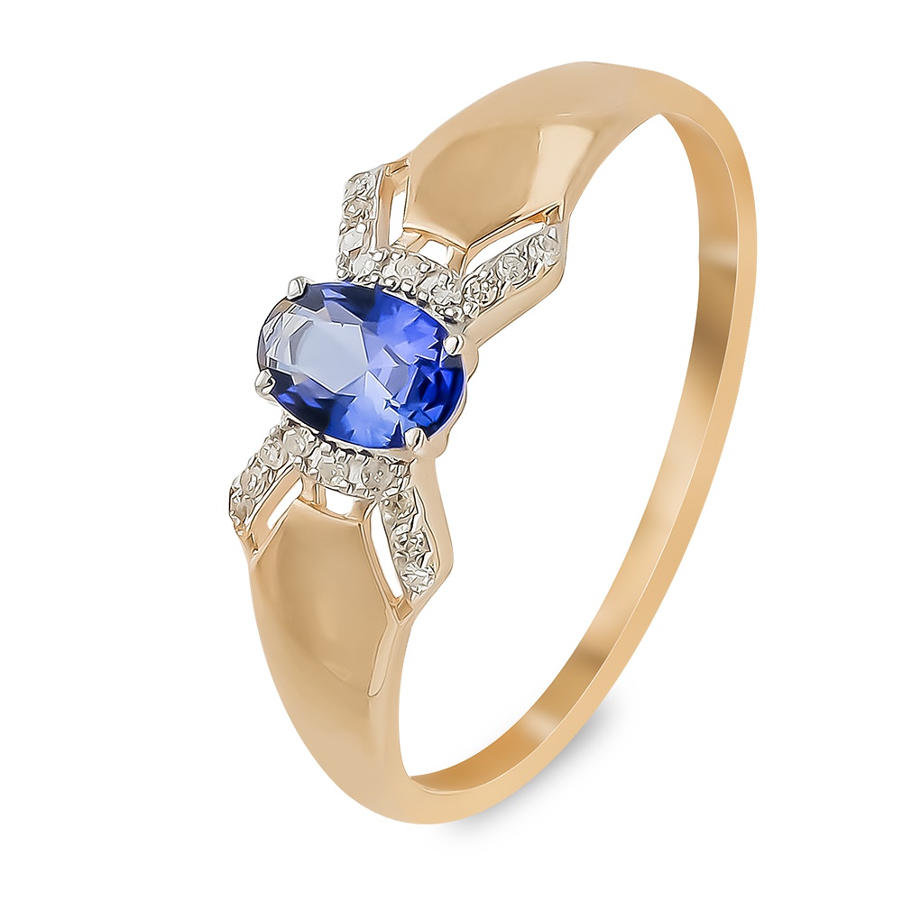 Кольцо женское из красного золота с сапфиром, бриллиантом 585Gold 101013992, р, 101013992
Кольцо женское из красного золота с сапфиром, бриллиантом 585Gold 101013992, р, 101013992