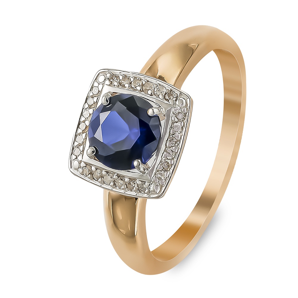 Кольцо женское из красного золота с сапфиром, бриллиантом 585Gold 101013988, р, 101013988
Кольцо женское из красного золота с сапфиром, бриллиантом 585Gold 101013988, р, 101013988