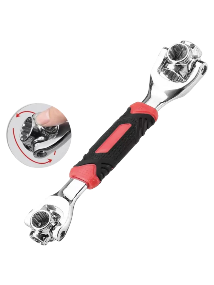 Универсальный ключ Universal Tiger Wrench 48 в 1, Красный;серебристый;черный, Universal Tiger Wrench
Универсальный ключ Universal Tiger Wrench 48 в 1, Красный;серебристый;черный, Universal Tiger Wrench