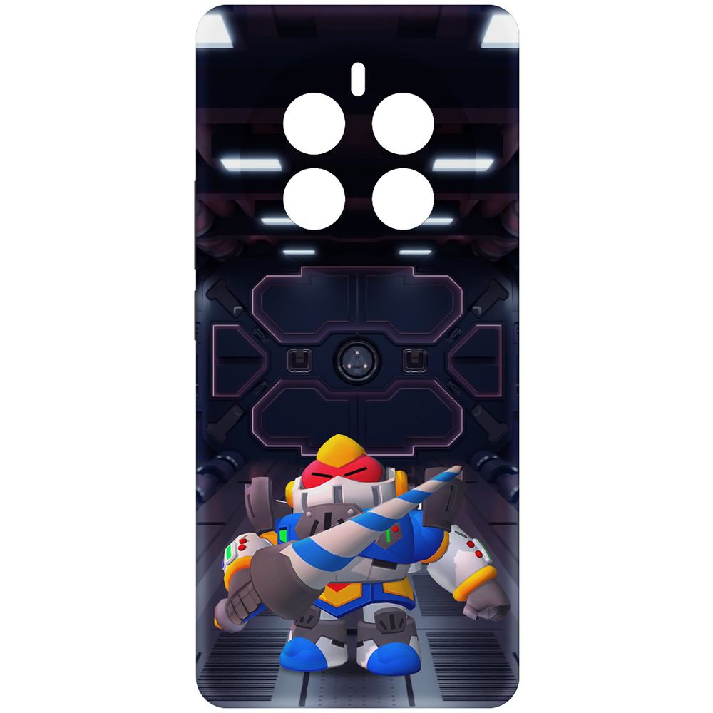 Чехол-накладка Krutoff Soft Case Brawl Stars - Паладин Вольт-Меха для Realme 12 Pro 5G, Черный
Чехол-накладка Krutoff Soft Case Brawl Stars - Паладин Вольт-Меха для Realme 12 Pro 5G, Черный