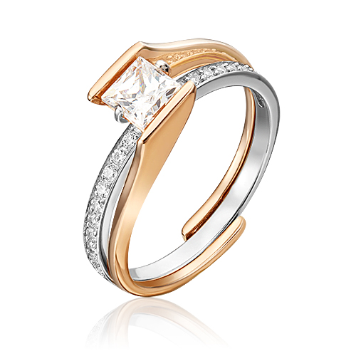 Кольцо из комбинированного золота с фианитом р. 17 PLATINA jewelry 13-0014-00-501-1111-38, 13-0014-00-501-1111-38
Кольцо из комбинированного золота с фианитом р. 17 PLATINA jewelry 13-0014-00-501-1111-38, 13-0014-00-501-1111-38