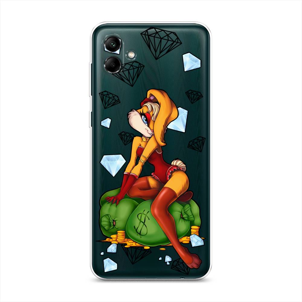 Чехол на Samsung Galaxy A04 "Лола Банни с бриллиантами", Красный;оранжевый;зеленый, 2107050-6
Чехол на Samsung Galaxy A04 "Лола Банни с бриллиантами", Красный;оранжевый;зеленый, 2107050-6