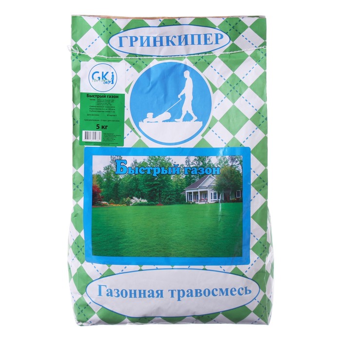 Семена смесь газонных трав Быстрый газон Гринкипер 4383043 5 кг 1 уп., Газонная травосмесь "Гринкипер" "Быстрый газон", 5 кг
Семена смесь газонных трав Быстрый газон Гринкипер 4383043 5 кг 1 уп., Газонная травосмесь "Гринкипер" "Быстрый газон", 5 кг