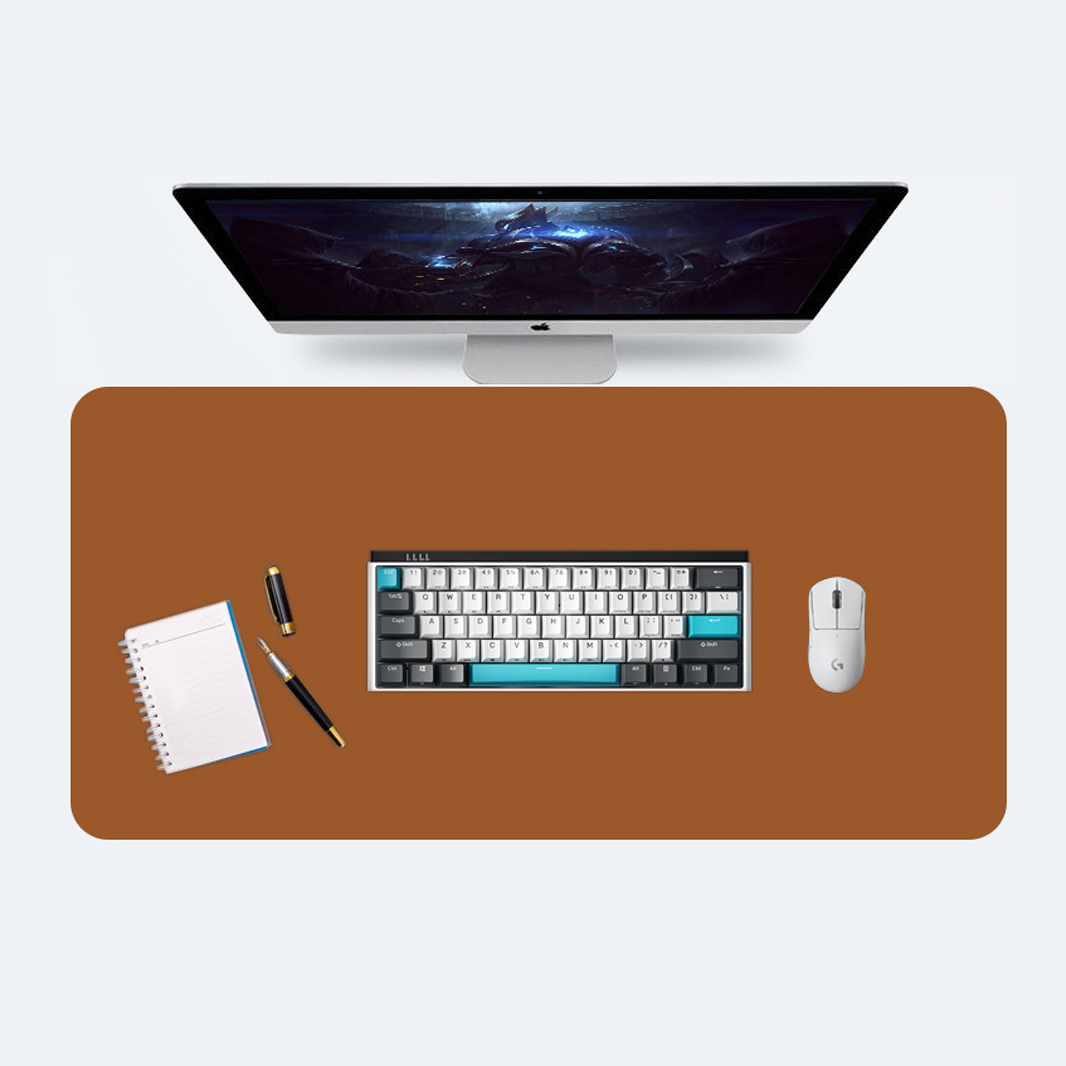Игровой коврик для мыши и клавиатуры NoBrand GEEKNOOK (20240432), Коричневый, Коврик для мышки GEEKNOOK 80*40CM Коричневый, экокожа/пробка
Игровой коврик для мыши и клавиатуры NoBrand GEEKNOOK (20240432), Коричневый, Коврик для мышки GEEKNOOK 80*40CM Коричневый, экокожа/пробка