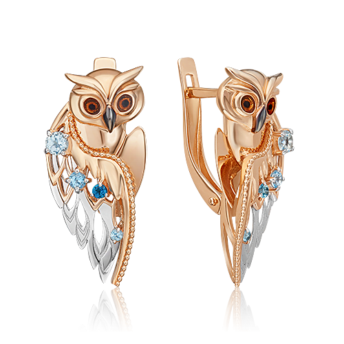 Серьги из комбинированного золота с топазом/эмалью PLATINA jewelry 02-4893-00-201-1111, 02-4893-00-201-1111
Серьги из комбинированного золота с топазом/эмалью PLATINA jewelry 02-4893-00-201-1111, 02-4893-00-201-1111