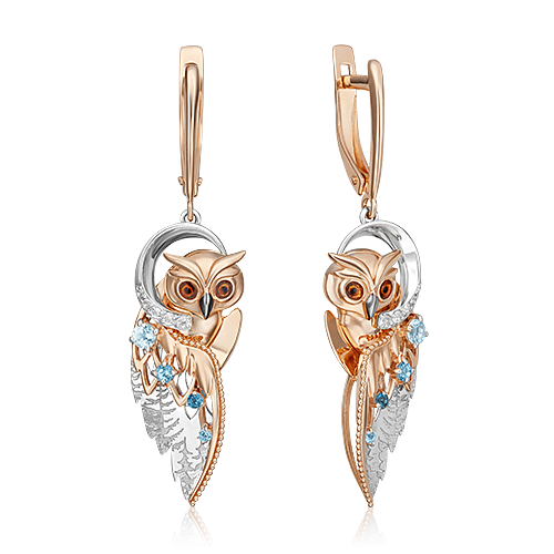 Серьги из комбинированного золота с топазом/эмалью PLATINA jewelry 02-4890-00-201-1111, 02-4890-00-201-1111
Серьги из комбинированного золота с топазом/эмалью PLATINA jewelry 02-4890-00-201-1111, 02-4890-00-201-1111