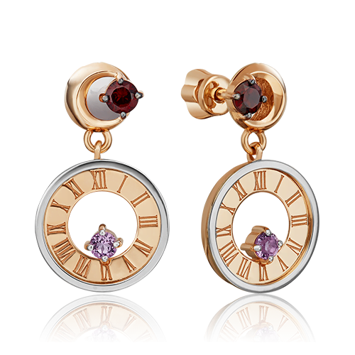 Серьги из комбинированного золота с аметистом PLATINA jewelry 02-4758-00-257-1111-75, 02-4758-00-257-1111-75
Серьги из комбинированного золота с аметистом PLATINA jewelry 02-4758-00-257-1111-75, 02-4758-00-257-1111-75