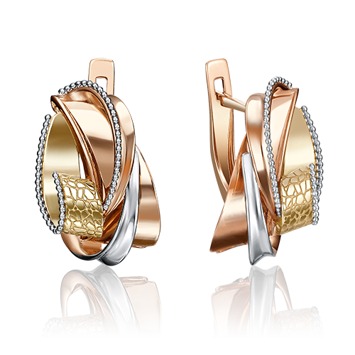 Серьги из красного золота/желтого золота PLATINA jewelry 02-4073-00-000-1113-66, 02-4073-00-000-1113-66
Серьги из красного золота/желтого золота PLATINA jewelry 02-4073-00-000-1113-66, 02-4073-00-000-1113-66