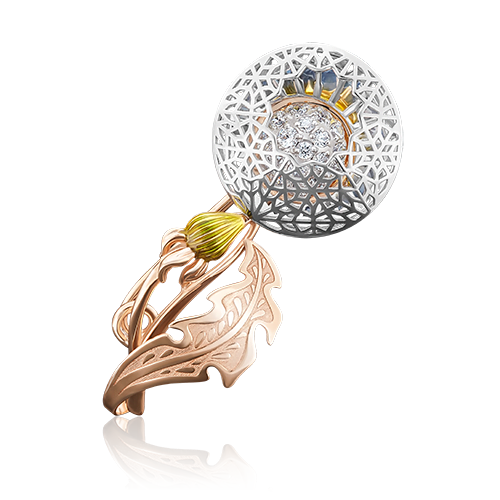 Брошь из комбинированного золота с фианитом/эмалью PLATINA jewelry 04-0175-00-401-1111-48, 04-0175-00-401-1111-48
Брошь из комбинированного золота с фианитом/эмалью PLATINA jewelry 04-0175-00-401-1111-48, 04-0175-00-401-1111-48