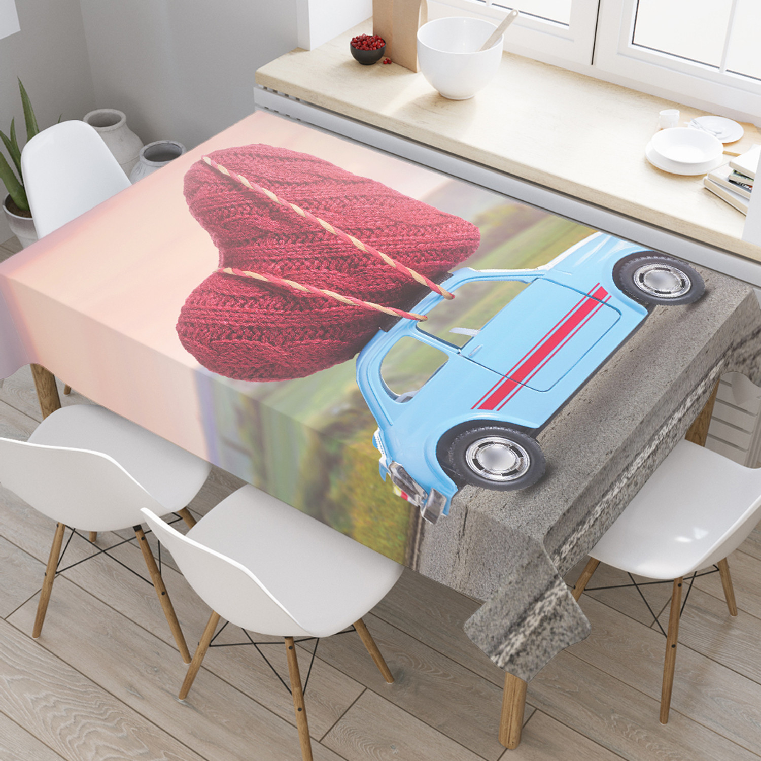 Прямоугольная тканевая скатерть на стол с рисунком JoyArty "Сердце на машине" см, Розовый, Сердце на машине
Прямоугольная тканевая скатерть на стол с рисунком JoyArty "Сердце на машине" см, Розовый, Сердце на машине