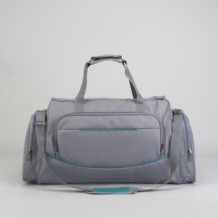 Luris 3 отдела на молниях, наружный карман, серый/бирюзовый
Luris 3 отдела на молниях, наружный карман, серый/бирюзовый